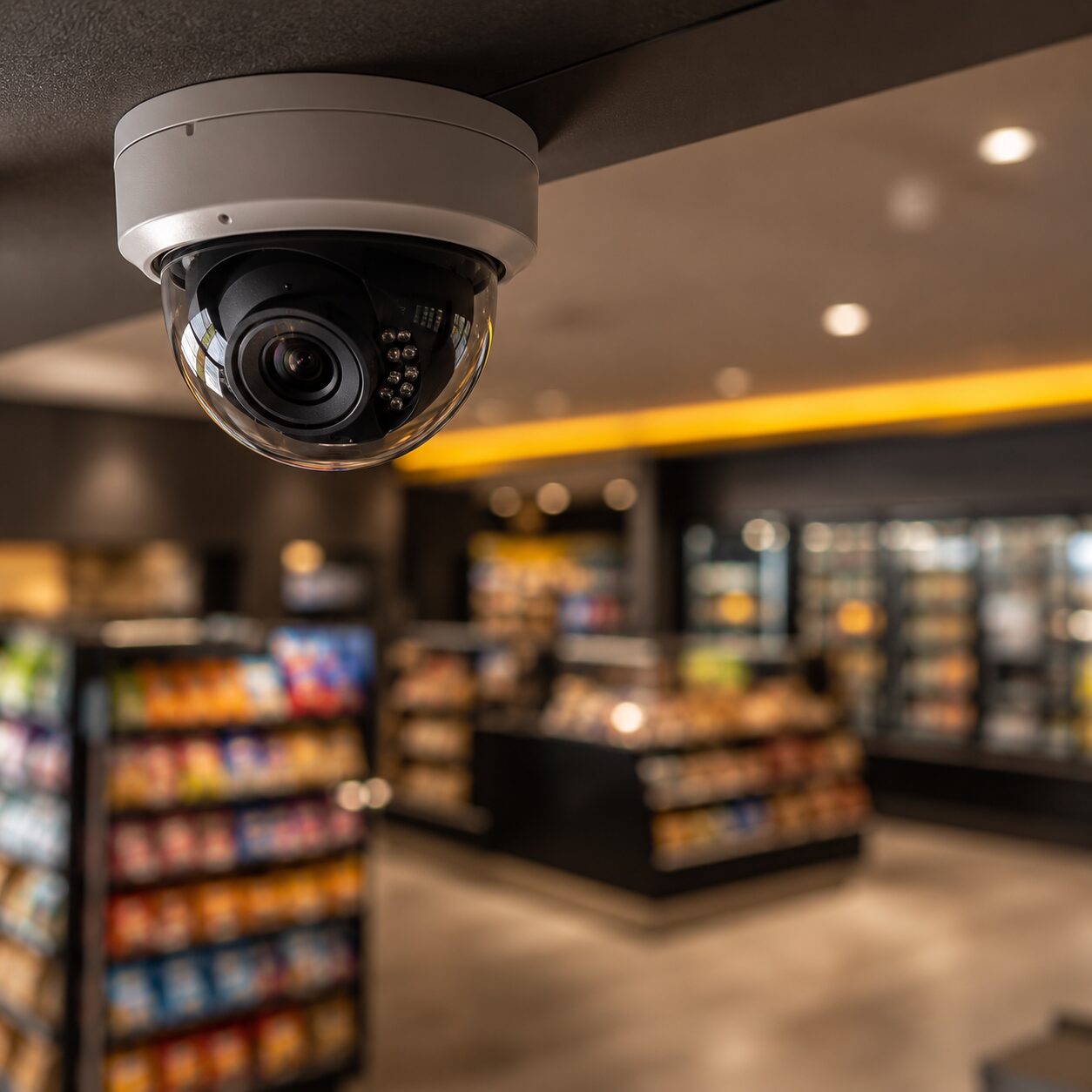 Convenience Store Security Camera